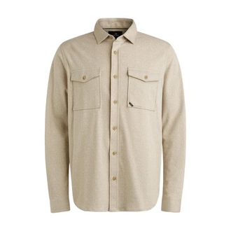 Vanguard Heren, Overhemden, Beige, Maat: 2XL Jersey