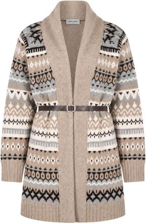 Gran Sasso Cardigan - Dames - Vesten - Beige - XS - Truien & Vesten