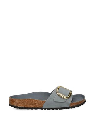 Birkenstock Madrid Big Buckle Hex Basalt Gray, Oiled Leather