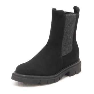 Luca Grossi Chelsea Boots, female, Black, Size: 8 1/2 US K137T Chelsea Boot