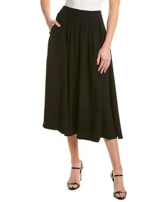 Gracia Pleated A-Line Skirt