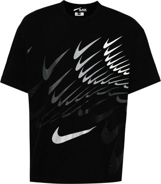 Comme Des Gar&ccedil;ons x Nike logo-printed cotton T-shirt - unisex - Cotton - M