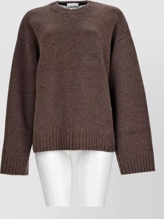 Ganni wool sweatshirt