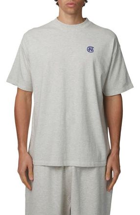 Good For Nothing Oversized Halftone T-Shirt in Grey at Nordstrom, Size Xx-Large Uk