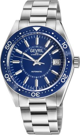 Gevril Group Belmont Automatic Blue Dial Mens Watch 42101B