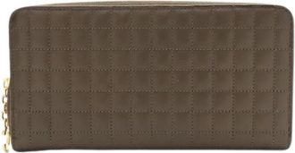 Celine Pre-owned Long wallet (bi-fold) - Dames - Vintage Accessoires - Bruin - ONE Size - Leer - Vintage