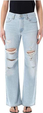Levi's Loose Boot Jeans - Dames - Regular Fit Jeans - Blauw - W27 - Katoen - Jeans