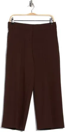 Amanda + Chelsea Ankle Wide Leg Pants in Brown at Nordstrom Rack, Size 12P