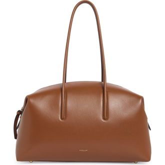 DeMellier The Stockholm Leather Shoulder Bag in Tan at Nordstrom
