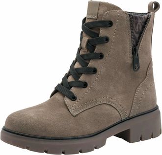 Tamaris Veterenkelboot - Dames - Schoenen - Bruin - Maat: 37 EU