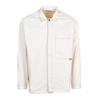 Sunnei overhemd - Heren - Casual Overhemden - Beige - XL - Katoen - Overhemden