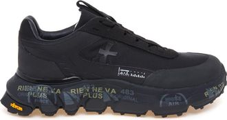 Premiata Devin Sneaker - Dames - Sneakers - Zwart - 40 EU - Leer - Schoenen