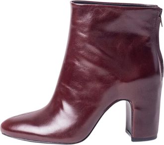 Cecelia New York Womens Noel Low Bootie In Cordovan