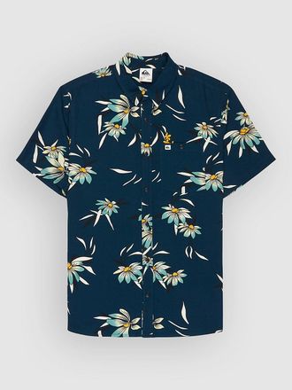 Quiksilver Coastal Floral Camisa azul