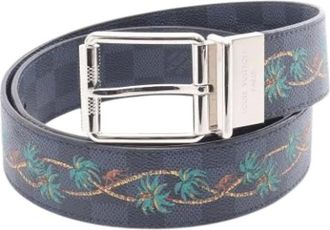 Louis Vuitton Pre-owned Belts, male, Black, Size: ONE SIZE Pre-owned Plastic Belt
