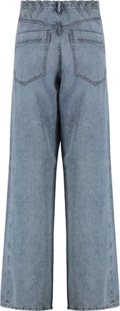 Darkpark Womens Iris 5-Pocket Straight-Leg Jeans Denim Lyocell