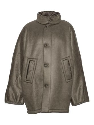 Henrik Vibskov wool button-fastening jacket - Grey