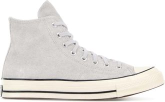 Converse Light Grey Suede Chuck 70 Sneakers