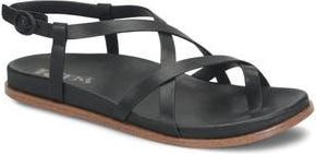 Korks Arica Toe Loop Sandal in Black at Nordstrom Rack, Size 10