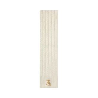 Ralph Lauren Bufanda de punto trenzado - Accessories - Mujer - Beige - ONE SIZE