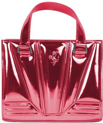 Ferrari Fuchsia Leather Women Womens Handbag