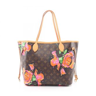 Louis Vuitton Brown Multi-Color Pink Pvc Leather Handbag Tote Bag (Pre-Owned)