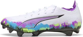 Puma Scarpe da calcio ULTRA 6 CARBON BRILLIANCE FG da donna, Scarpe, Bianco, 40.5