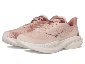 Hoka One One Mach 6 Womens Shoes Rose Latte/Blush : 8.5 B - Medium, Textile