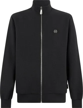 Philipp Plein Jacquard-monogram Tracksuit Jacket