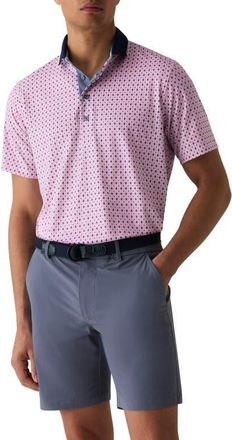 Greyson Ghost Dreamer Performance Polo in Sunrise at Nordstrom, Size Large