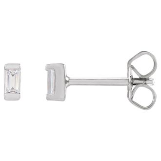 Diamond2Deal 08ct Lab-Grown Diamond Earrings Clarity VS, Color G-H, 14k Gold