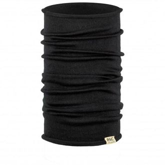 P.A.C. Nature Merin 100% Recycled Merino Neckwarmer Schlauchschal f&uuml;r Herren | schwarz