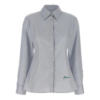 Jacquemus Mujer, Blusas y Camisas, Gris, Talla: S