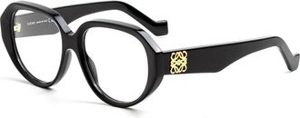 Loewe Anagram Brillen - Dames - Brillen - Zwart - 54 MM - Accessoires