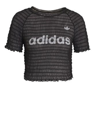 adidas Originals Smocked Tee Nero