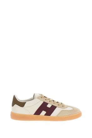Hogan Beige Cool Allacciato H Nappa Leather Sneakers