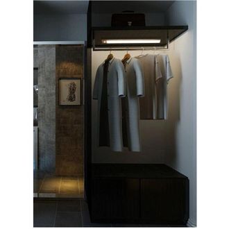 Trade Shop Trade Shop Traesio - Trade Shop - Lampada Led Calamitate Parete Armadio Recaricabile Moviment 3 W Sen-600