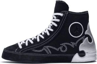 Converse (WMNS) Converse Chuck Taylor All Star Sasha High Top Black Silver Blue White 565002C