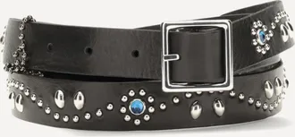 HTC Appaloosa leather Belt with embellishments Female 75