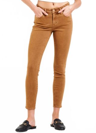 Dear John Denim Gisele Skinny Leg Jeans In Butterscotch