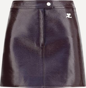 Courr&egrave;ges Minigonna vinile Woman 38