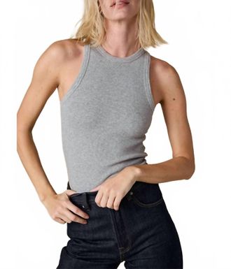 Sold Out NYC Not So Basic Tank Top In Heather Grey