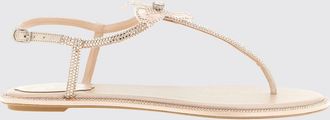 Rene Caovilla Sandalo Peach Flower Rene Caovilla in nappa con strass