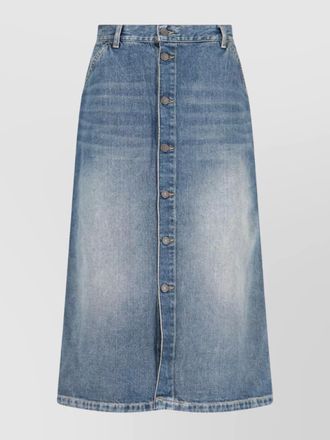 Carhartt Work in Progress cotton knee-length straight skirt