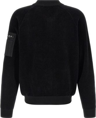 Tatras Mens Black Cotton Bomber Clothing