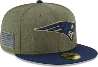 New Era 59Fifty Cap - Salute to Service New England Patriots - 7 1/2