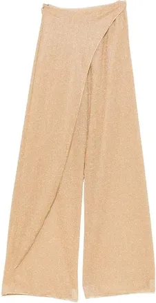 Os&eacute;ree Broeken, Dames, Beige, M, Glf 268 Lurex Pant