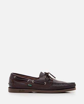 Paraboot Dark Brown Leather Loafers