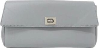 Balenciaga Pre-owned Clutches, male, Gray, Size: ONE SIZE Pre-owned Rodeo Continental Wallet Calf Long Wallet