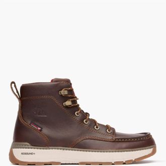 Rocky Mens Rebound Wedge Waterproof Work Boot In Brown